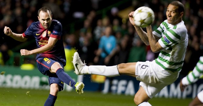 Celtic baja de las nubes al FC Barcelona