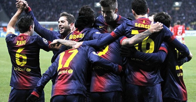 Champions: Barcelona avanza a los octavos de final
