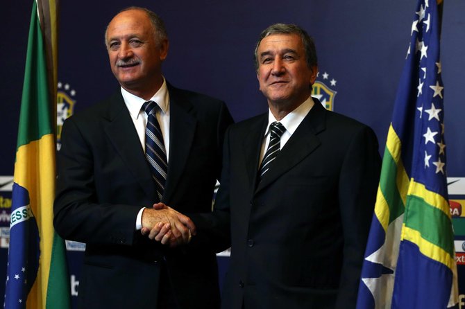 Luiz Felipe Scolari nuevo técnico de Brasil