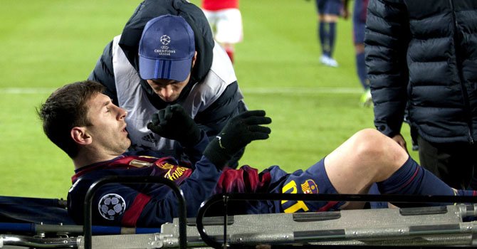 Messi: "Sólo pasé un susto ante el Benfica"