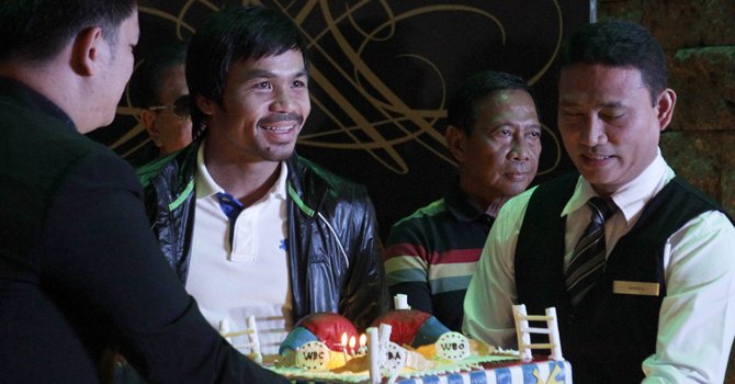 Pacquiao niega tener síntomas de Parkinson