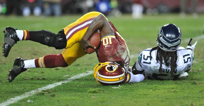 Operan al quarterback Robert Griffin III