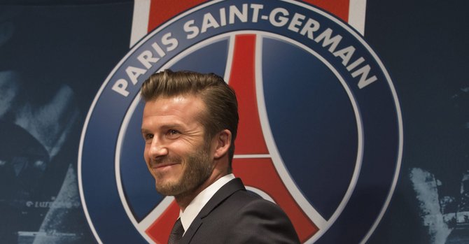 Beckham se une al Saint Germain en Valencia
