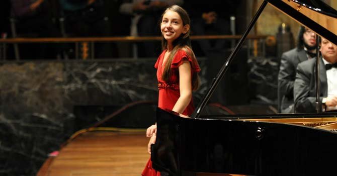 Mexicana de 11 años: una pianista prodigio