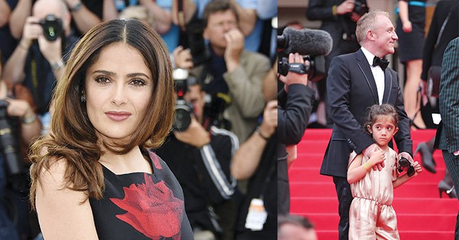 Salma Hayek teme que secuestren a su hija