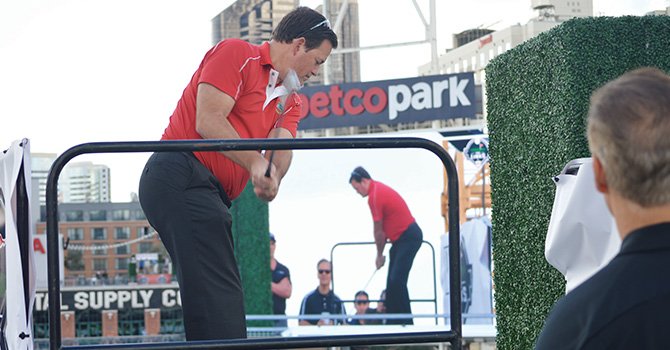 ¡Golf en Petco-Park!
