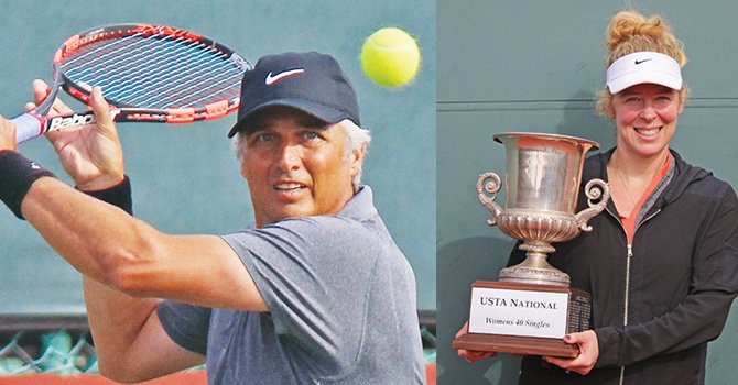 Triunfadores; frazier y Bujan se adjudican Torneo Nacional de Tenis, de EU