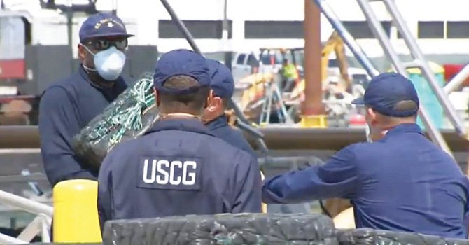 Decomisan cocaína tras 3 meses de operativos por elementos de la Guardia Costera