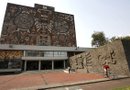 EL EDIFICIO de la Universidad Nacional Autónoma de México (UNAM) en Ciudad de México.