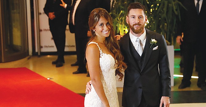 Los más elegantes en la boda de Leo y Antonella