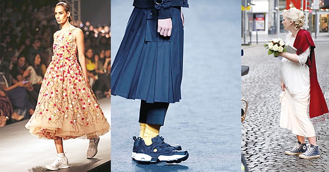 Las zapatillas deportivas los nuevos (no) tacones