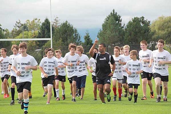 Campamento de rugby para adolescentes