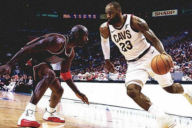 LeBron superó marca de Jordan