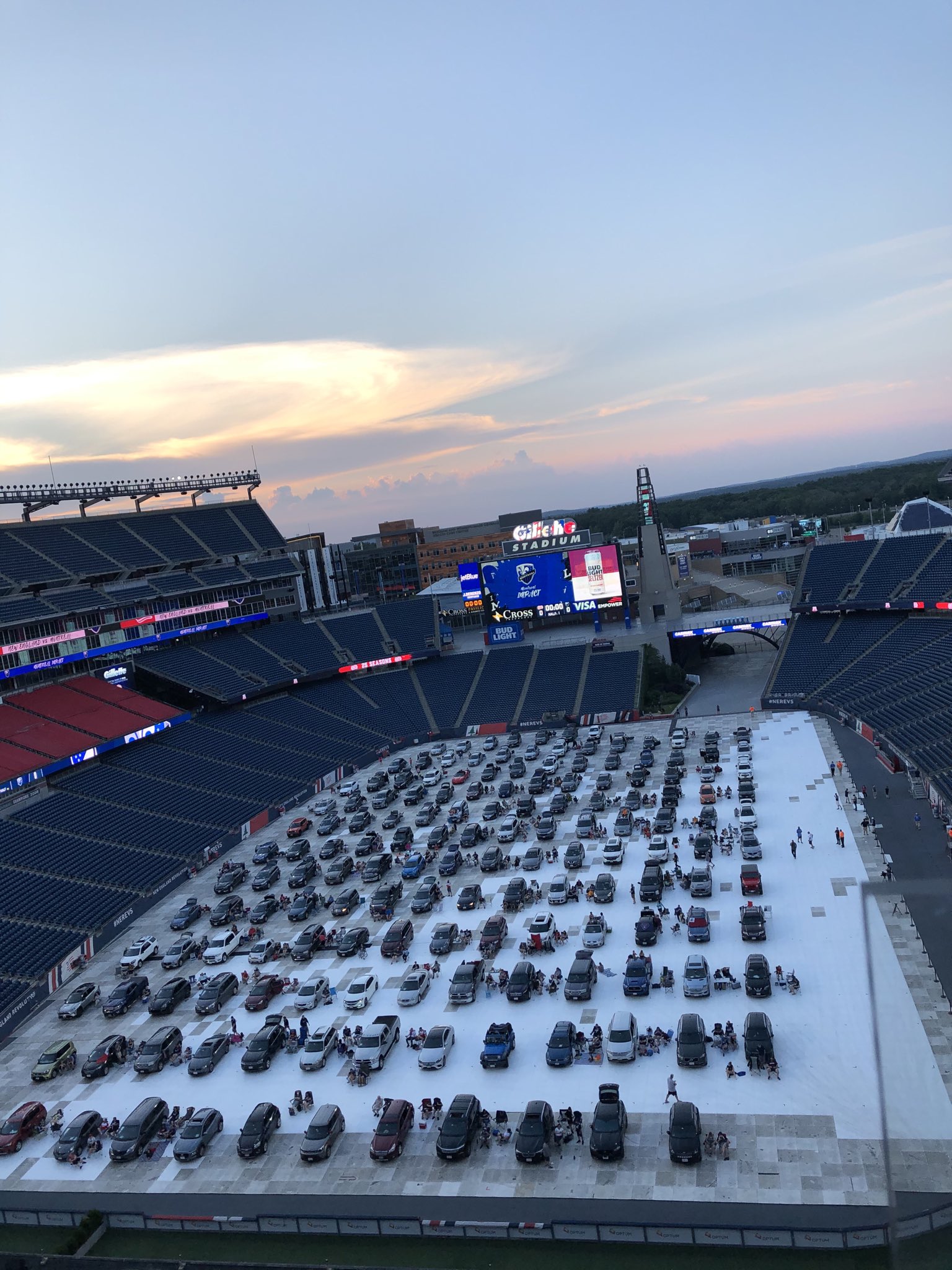 New England Revolution Permitió A Sus Fans Disfrutar Del Fútbol Desde ...