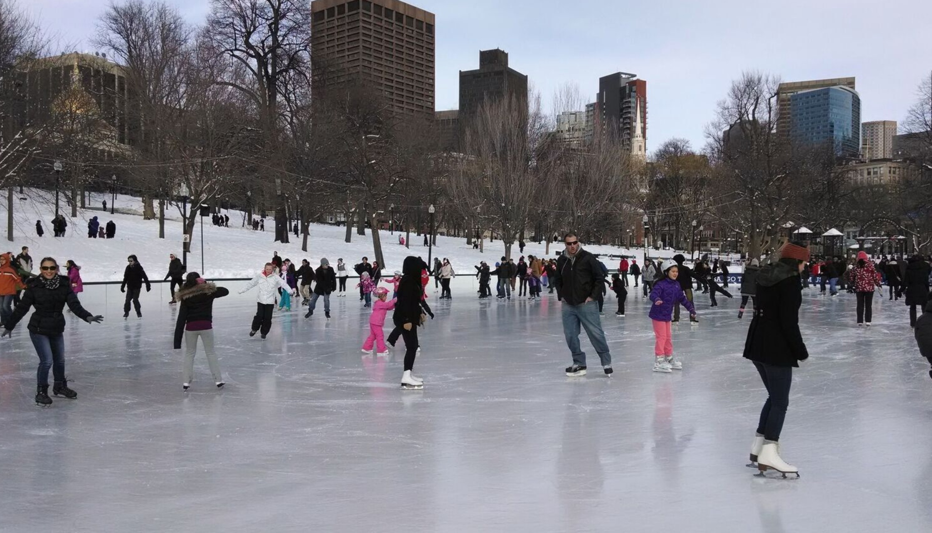 Este año no habrá patinaje sobre hielo en el Frog Pond Boston’s Online