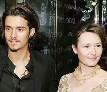 Orlando Bloom y su hermana Semantha