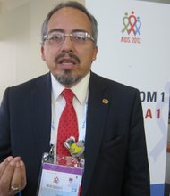 César Núñez, director regional de ONUSIDA para Latinoamérica, quiere una región sin VIH infantil.