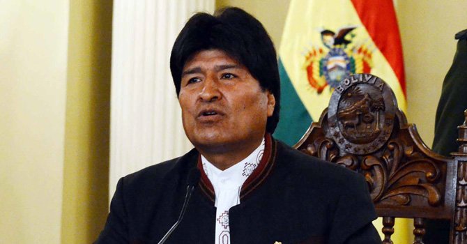 Morales no habla sobre salud de Chávez