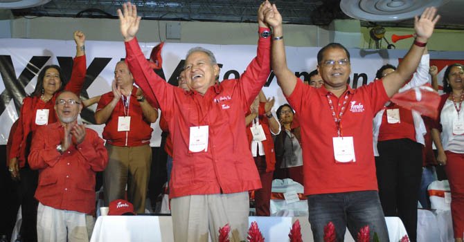 FMLN anuncia su fórmula presidencial para 2014