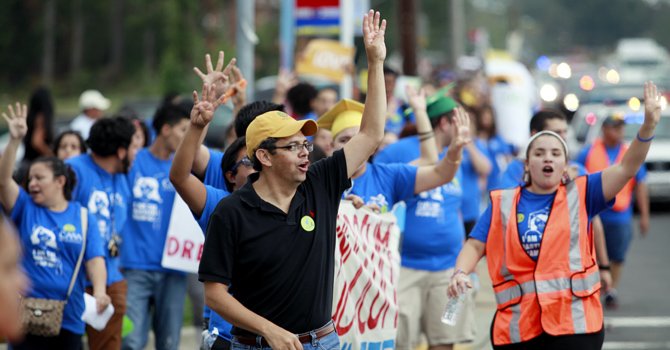 Última marcha por el DREAM Act de Maryland