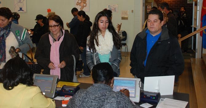 El voto latino se siente en Maryland