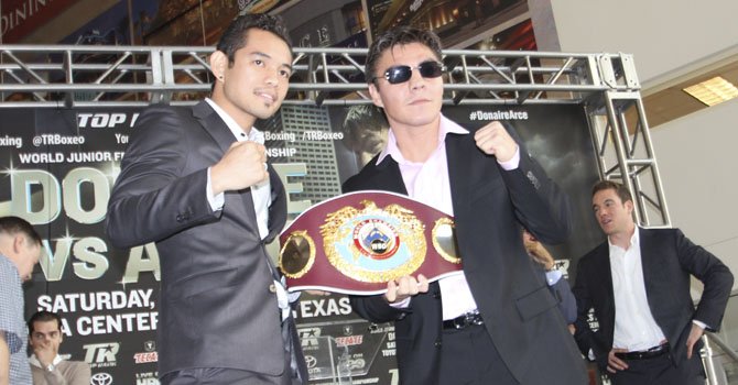 Nonito "Filipino flash" Donaire y Jorge "El Travieso" Arce se medirán en Houston