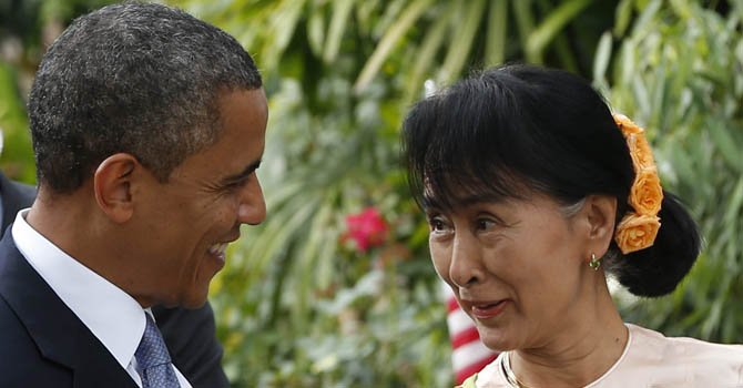 Obama aplaude la transición democrática en Birmania