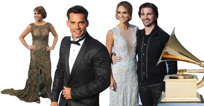 Se lucieron en la alfombra roja de los Latin Grammy XIII