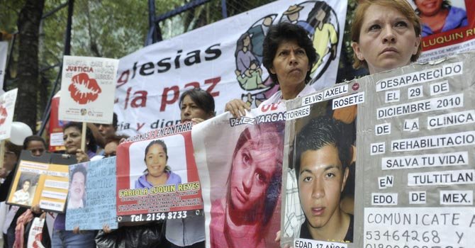 México: 100 mil homicidios durante etapa de Calderón