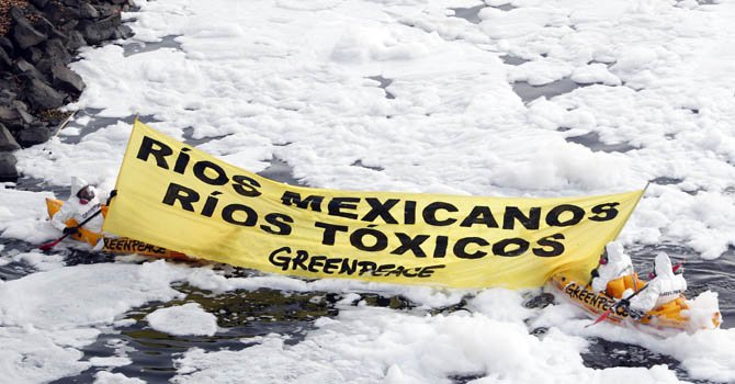 Empresas textiles mexicanas contaminan ríos