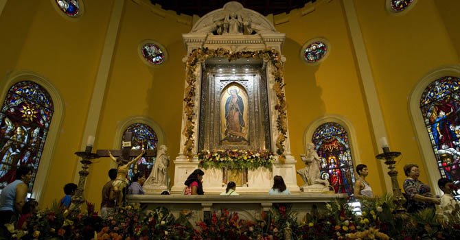 Latinoamérica celebra a la Virgen de Guadalupe