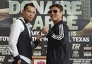 Aunque los boxeadores se mostraron juguetones, quedo en claro que en el cuadrilátero será muy diferente.