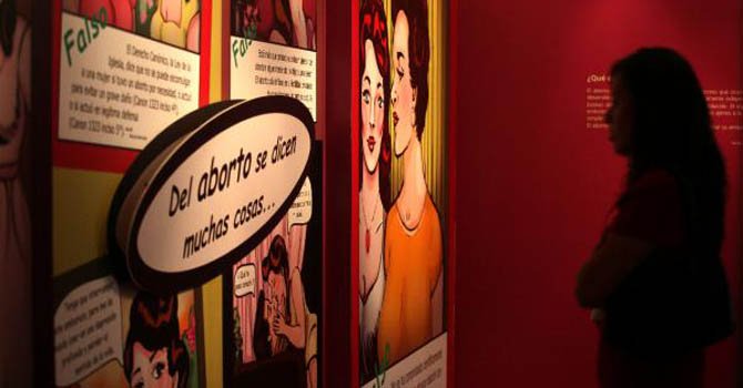 Exposición intenta quitar el estigma del aborto