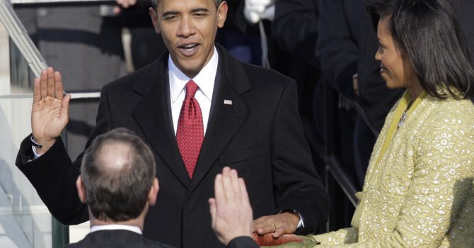 Obama jurará con Biblias de Lincoln y Luther King
