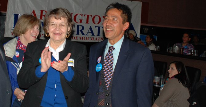 Celebran logro histórico de políticos latinos en Virginia