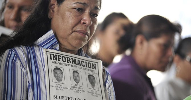 México: familiares de desaparecidos piden justicia