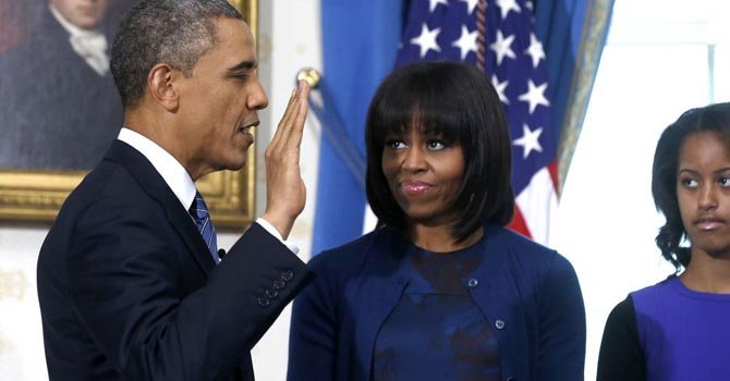 Obama ya inició su segundo mandato