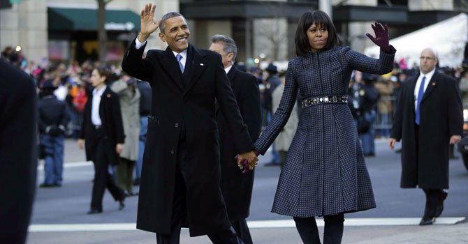 El memorable desfile del presidente Obama