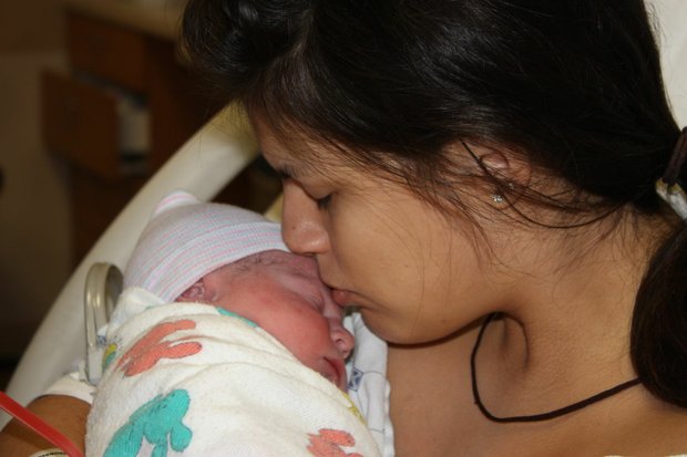 Jessica y su hija Kaylee. "Mi mayor regalo de amor,y deseo se convierta en mi mejor amiga".