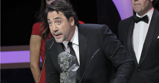 Javier Bardem gana premio Goya como productor