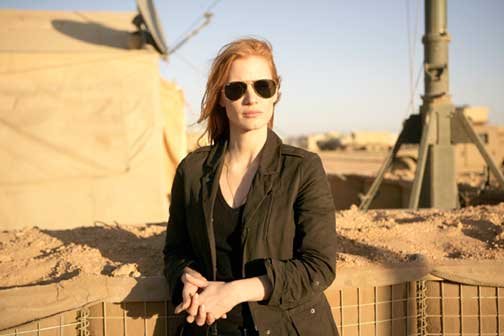 Jessica Chastain, nominada a Mejor Actriz por "Zero Dark Thirty".