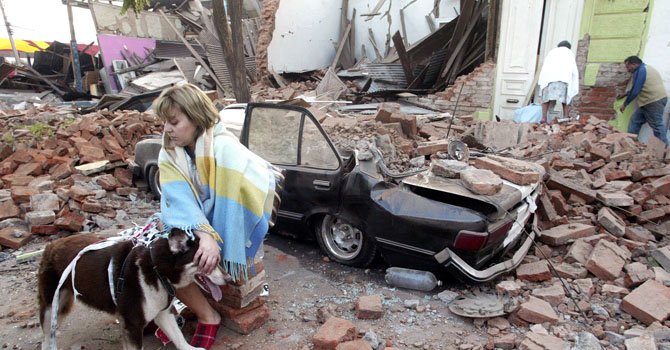 Recuerdan a las víctimas del terremoto de Chile