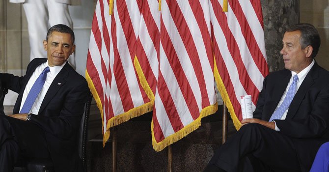 Obama y los republicanos buscan pacto contra recortes