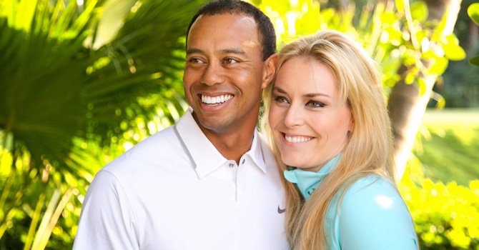 Tiger Woods y Lindsey Vonn son novios