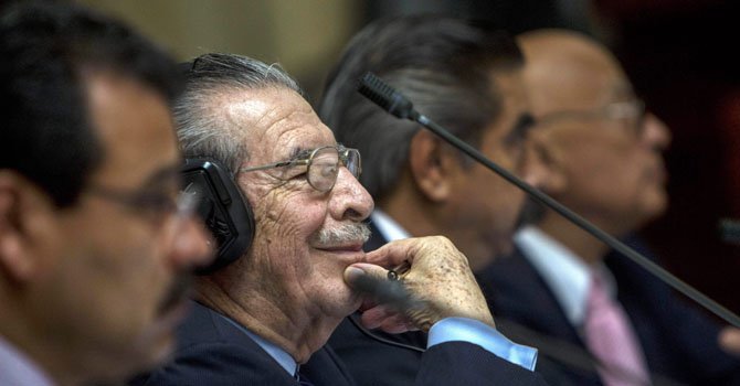Crisis en Guatemala tras anulación de juicio de Ríos Montt