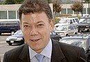 Juan Manuel Santos dio su discurso ante 12,000 policías y militares en el Monumento de los Héroes Caídos de Bogotá