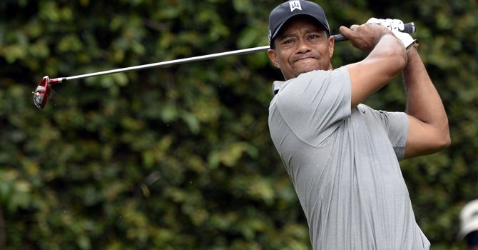 Tiger Woods acapara la atención en Augusta