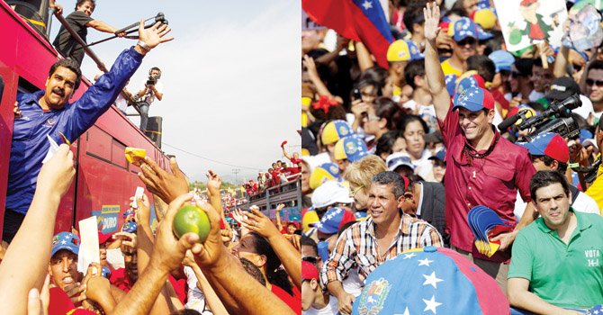 Los adversarios se miden en las urnas