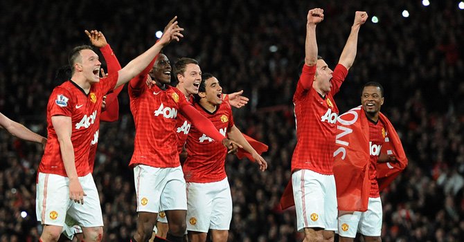 Manchester United campeón de Inglaterra