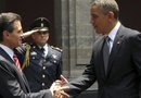 El presidente estadounidense Barack Obama llegó a México donde se reunió con su homólogo Enrique Peña Nieto.
